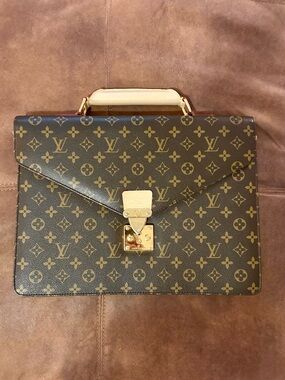 Vintage 90’s Louis Vuitton Monogram Serviette Conseiller Canvas Briefcase